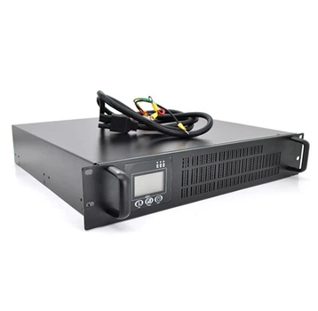 UPS ИБП с правильной синусоидой ONLINE Ritar RT1KLLCD RACK 1000VA (900Вт), заряд 5A, под внешний АКБ 36V