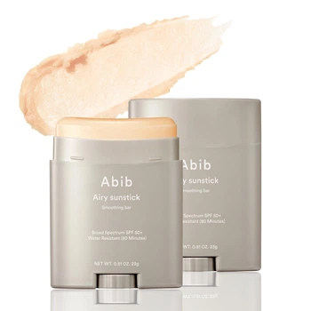 Водостійкий напівматовий сонцезахисний стік Abib Airy Sunstick Smoothing Bar SPF 50+ 23g