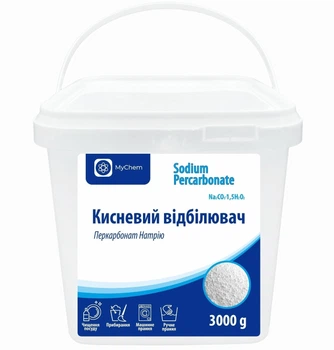 Перкарбонат Натрия Кислородный отбеливатель MyChem 3 кг