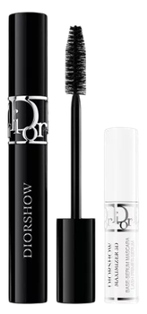 Набір Туш для вій Christian Dior Set Diorshow Iconic Overcurl Mascara 090 6 г + Lash Primer Serum 4 мл (3348901699570)