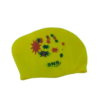 Шапочка для плавання для довгого волосся yellow galaxy SVN-1327