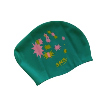 Шапочка для плавання для довгого волосся green galaxy SVN-1337