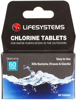 Таблетки для очистки воды Lifesystems Chlorine