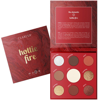 Paleta cieni do powiek Claresa Hottie Fire 12 g (5903819803532)