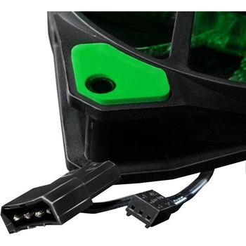 Вентилятор Frime Iris LED Fan 15LED Green (DLTT)