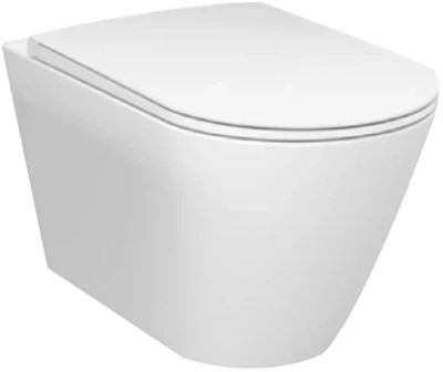 Унітаз підвісний RAK CERAMICS Resort RST23AWHA RESC0004 Rimless з сидінням Soft Close дюропласт