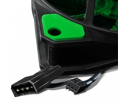 Вентилятор Frime Iris LED Fan 33LED Green (DLTT)