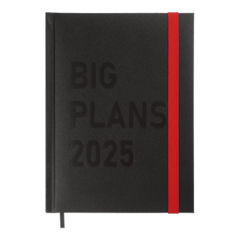 Щоденник датований 2026 BM.21122-01 PLANS A5 чорний, бумвініл/поролон (20)