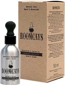 Olejek do wąsów i brody Roomcays nawilżający 50 ml (5907573413266)