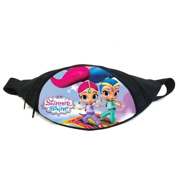 Поясная сумка бананка Шиммер и Шайн (GB- Shimmer & Shine 03) Gear Bag черная