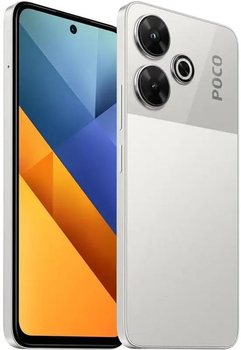 Мобільний телефон Poco M6 4G 6/128GB Silver (MZB0H8JEU)