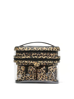 Косметичка Victoria's Secret 4 в 1 Makeup Bag Леопард (26859117)