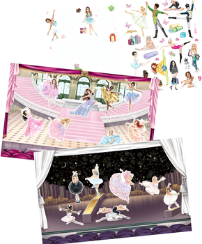 Stickery Top Model Stickerworld Ballet 116 szt (4010070681333)