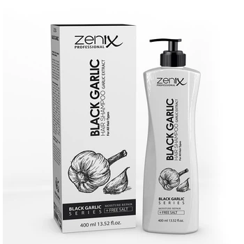 Шампунь Zenix с экстрактом черного чеснока 400 мл