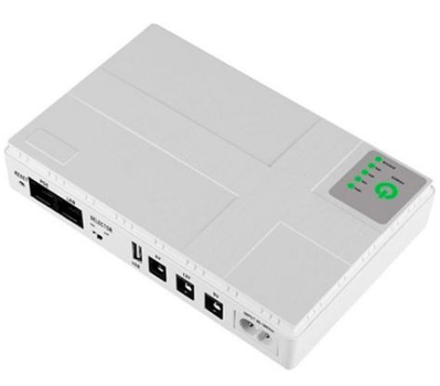 ДБЖ для роутерів Mini Smart Portable UPS 10400 mAh Білий
