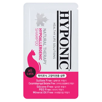 Гипоаллергенный шампунь для кошек Hyponic Hypoallergenic 10 мл