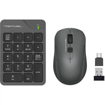 Комплект бездротовий A4Tech FG1600C Air2 Grey (4711421998819)