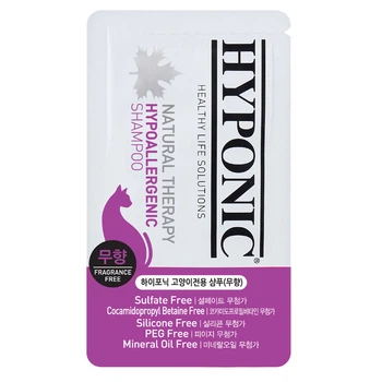 Гипоаллергенный шампунь для кошек Hyponic Hypoallergenic 10 мл (без аромата)