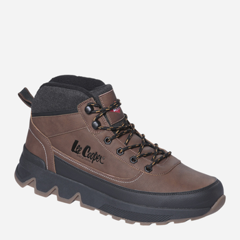 Чоловічі зимові черевики Lee Cooper LCJ-24-01-2950M 40 26 см Коричневі (5904292157945)