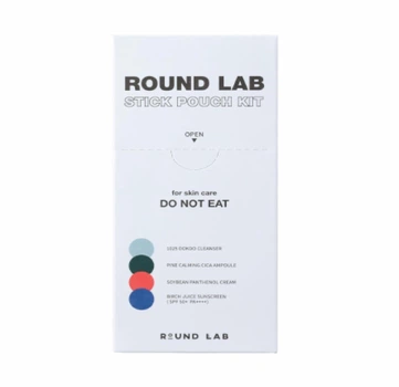Набір мініатюр ROUND LAB Stick Pouch Kit