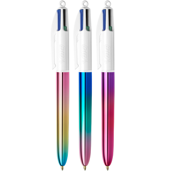 Набір кулькових ручок BIC 4 Colors Gradient 12 шт (3086123714281)