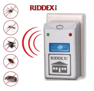 Ультразвуковой электромагнитный отпугиватель грызунов и насекомых Riddex
