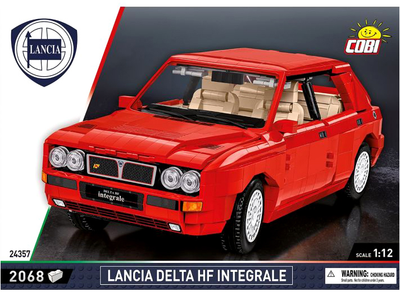 Klocki konstrukcyjne Cobi Lancia Delta HF Integrale 2068 elementów (5902251243579)