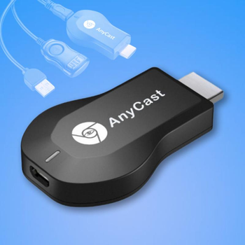 Бездротовий медіаплеєр для телевізора проектора AnyCast Wi-Fi адаптер приймач для трансляції екрану