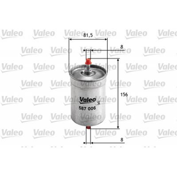 Фільтр паливний Valeo 587006