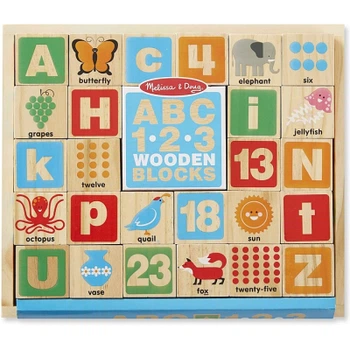 Кубики Melissa&Doug Цифры/Буквы (MD2253)