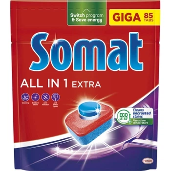 Таблетки для посудомийних машин Somat All in 1 Extra 85 шт. (9000101809961)