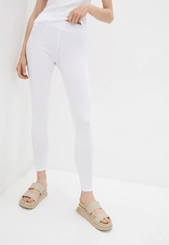Жіночі однотонні штани Подіум Light 27940-WHITE L Білий