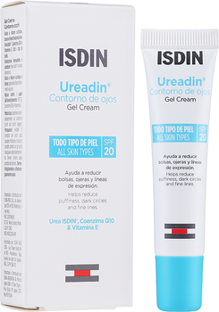 Гель для шкіри навколо очей Isdin Ureadin Eye Contour SPF20 з вітаміном Е 15 мл (8470003913423)