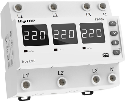 Перемикач фаз DigiTOP (PS-63A M6W)