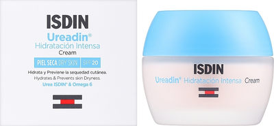 Сонцезахисний крем Isdin Ureadin Intense Hydration SPF20 50 мл (8470003808576)