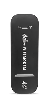Модем роутер для прийому роздачі інтернету 4G LTE з Wi-Fi 150Mbps від USB джерела 95x33 мм (478137-Prob)