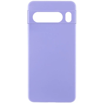 Чохол Silicone Cover Lakshmi Full Camera (AAA) для Google Pixel 8 Pro Бузковий / Dasheen