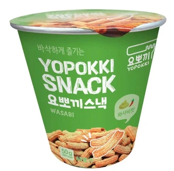Снэк Yopokki Snacks Rice Dough со вкусом васаби 50г