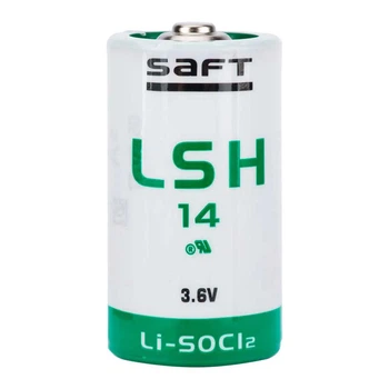 Высокотоковая литиевая батарейка SAFT LSH 14 STD, C, 3,6 В, 5800 мАч
