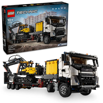 Конструктор LEGO Technic: Вантажівка Volvo FMX та екскаватор EC230 Electric 2274 елементи (42175)