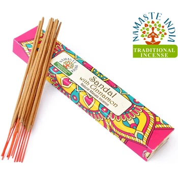 Ароматические палочки Сандал с корицей Namaste India Sandal Cinnamon