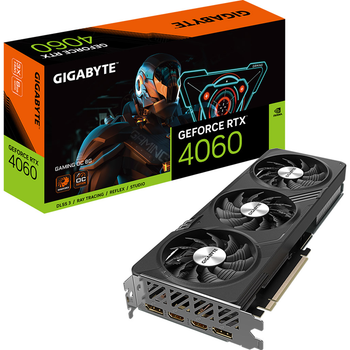 Відеокарта Gigabyte GeForce RTX 4060 Gaming OC 8G (GV-N4060GAMING OC-8GD) [110721]