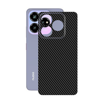 Захисна плівка StatusSKIN для ZTE Nubia V60 Design Корпус Вініл Карбон чорний