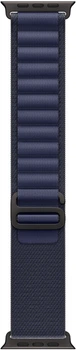 Pasek Apple AlpineLoop Black Titanium Finish do Apple Watch 49mm Navy Large (APL_MYPY3)