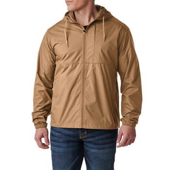 Куртка тактична демісезонна 5.11 Tactical Radar Packable Jacket Coyote 2XL (48368-120)