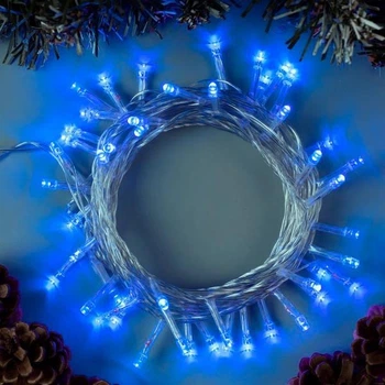 Гирлянда светодиодная 200 LED 10 метров Синий
