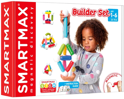 Конструктор магнитный IUVI Games Smart Max Builder 20 деталей (5414301250609)
