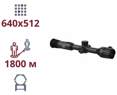 Тепловізійний приціл AGM Adder TS35-640