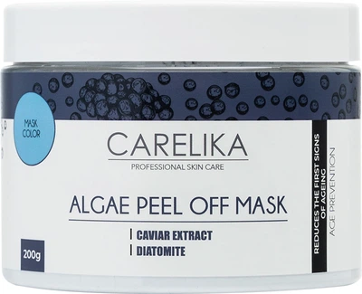 Маска для лица альгинатная на основе водорослей с икрой CARELIKA, 200 г