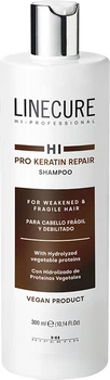 Шампунь восстанавливающий Linecure Vegan Pro Keratin Repair HIPERTIN, 300 мл